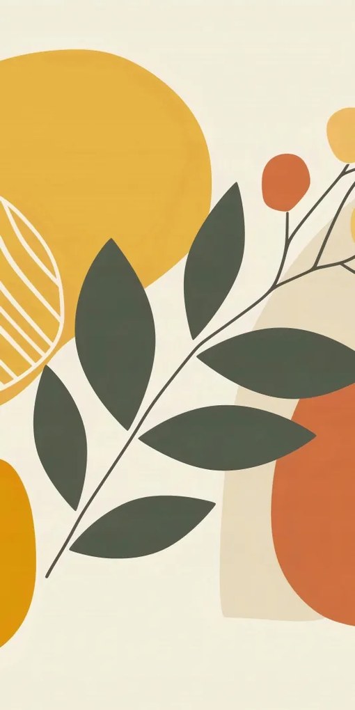 Poszter 50x100cm Fény és árnyék a botanikában