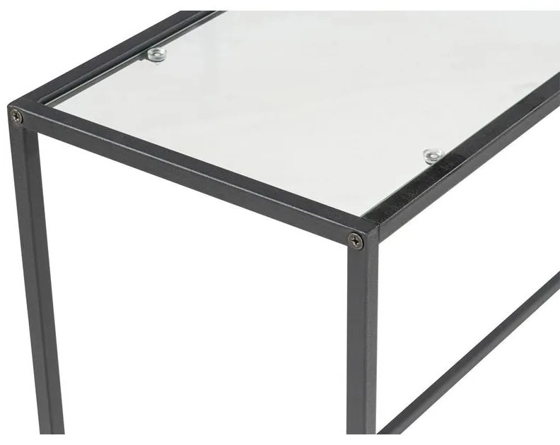 Konzolasztal Canvas - Black