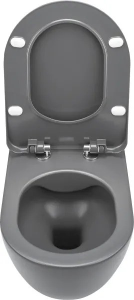 Peonia PN WC + tető antracit, titanium