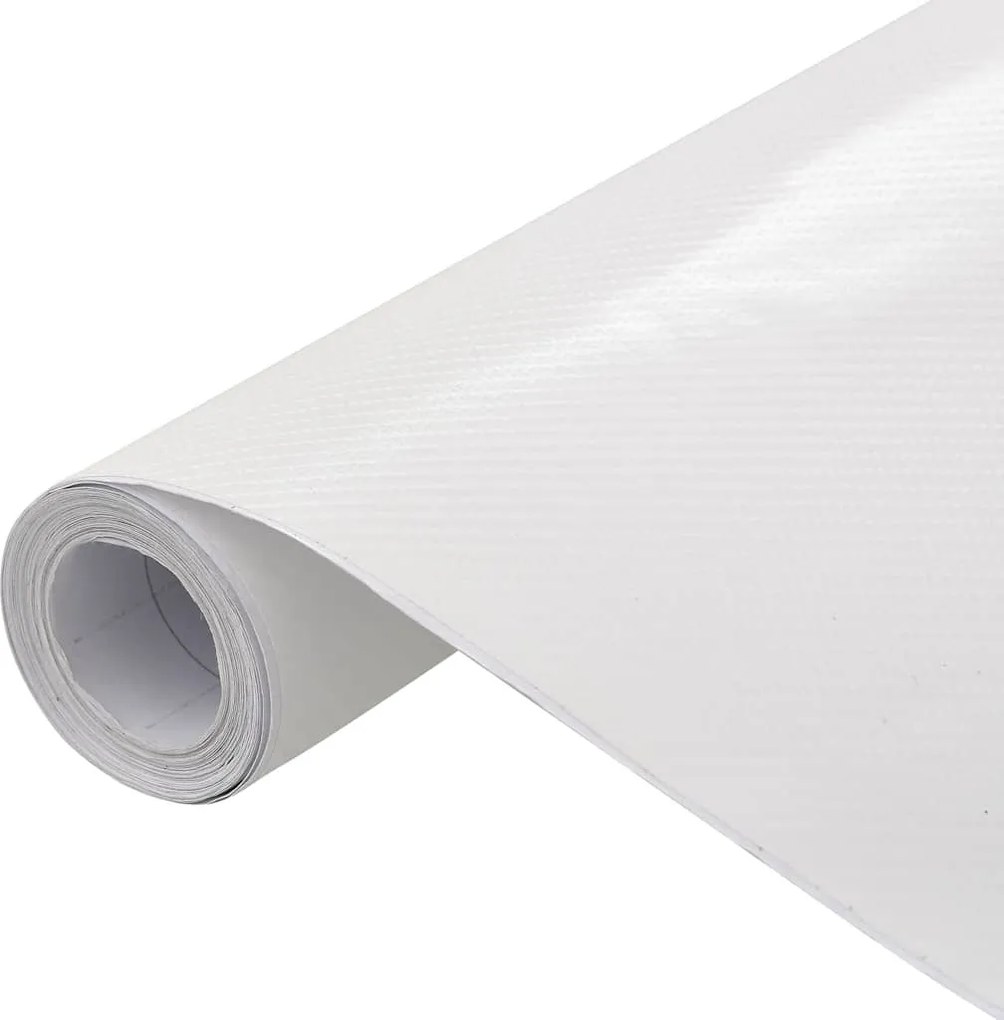 vidaXL 2 darab 4D-s fehér autófólia 100 x 150 cm + 50 x 150 cm