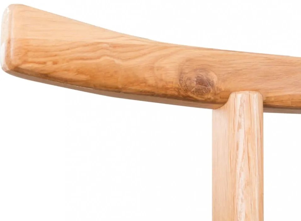 Tömör tölgyfa ruhatartó állvány 125 x 175 cm