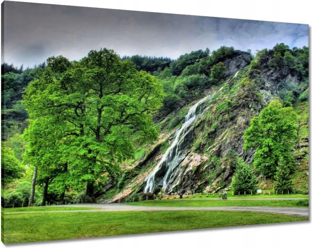 Vászonkép 100x70 Finom vízesés