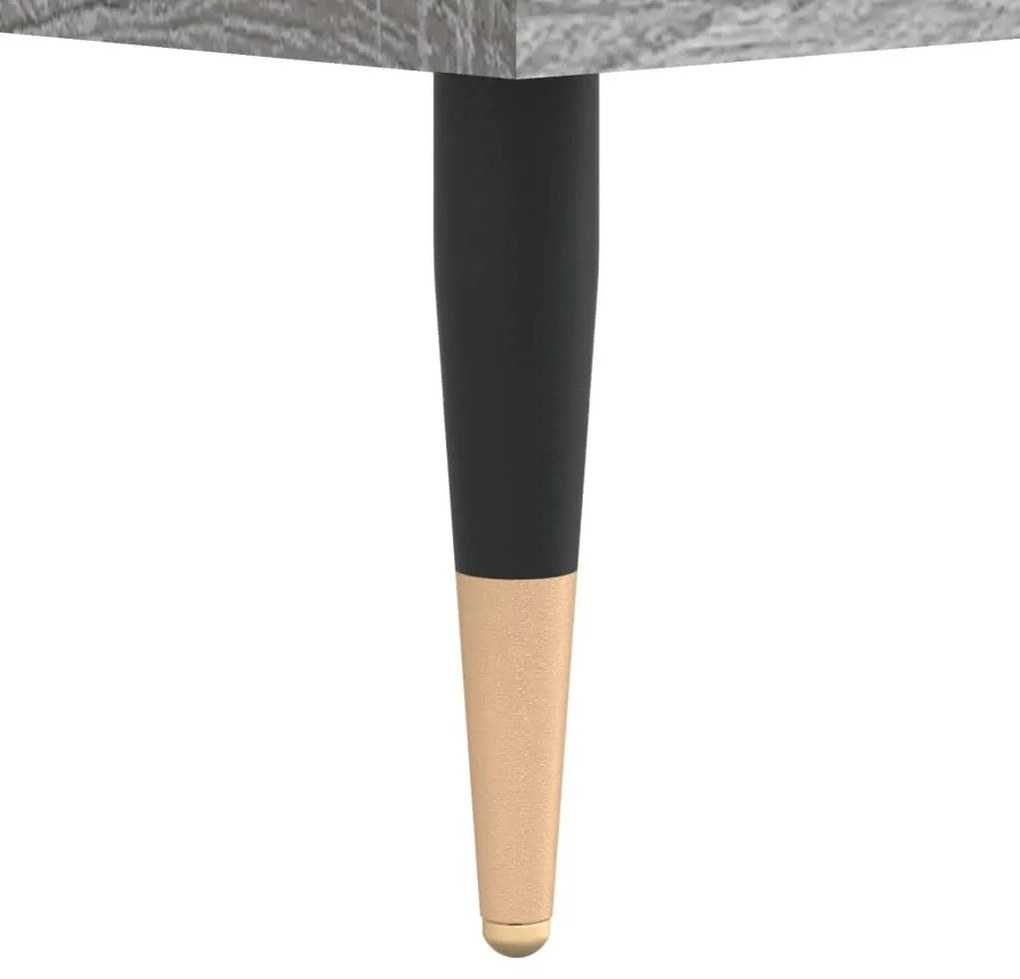 szürke sonoma színű szerelt fa TV-szekrény 104x35x50 cm
