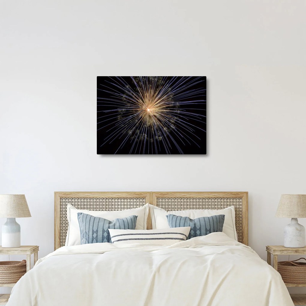 Tűzijáték képe (70x50 cm)