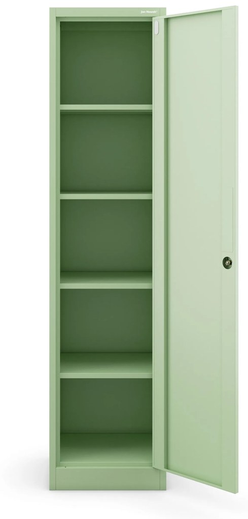Magas irodai szekrény ALEX, 450 x 850 x 400 mm, Fresh Style: pasztellzöld