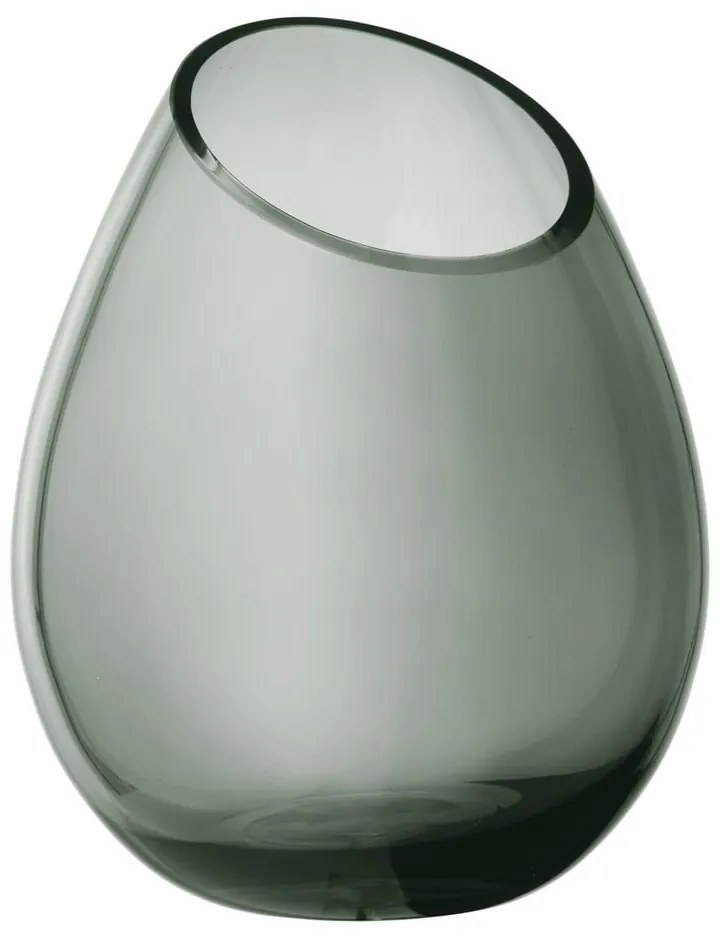 Raindrop zöld üvegváza, magasság 24 cm - Blomus
