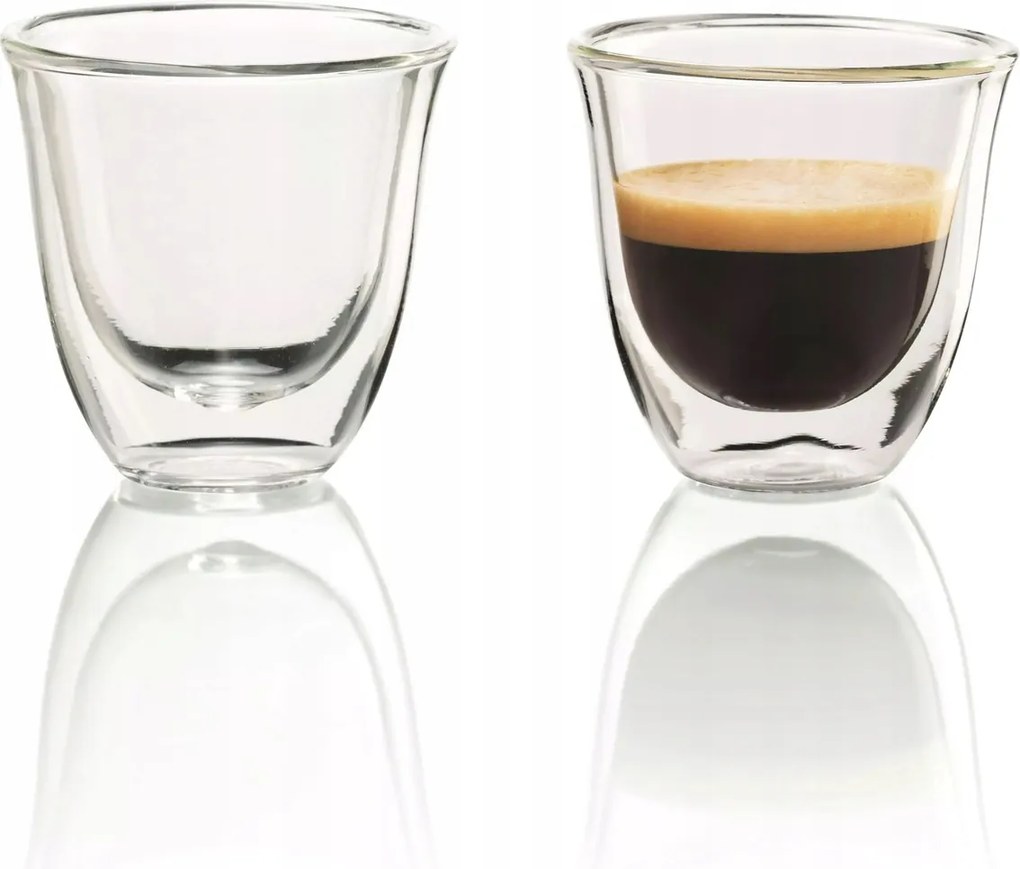 Csészék Delonghi termo poharak eszpresszó kávéhoz és teához 2 x 90 ml