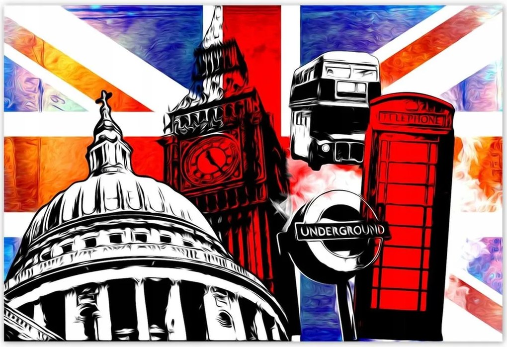 Poszterek 200x135 London