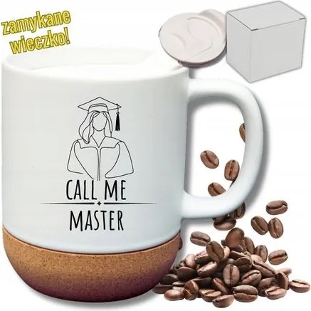 Fehér Bögre Parafa Vicces Ajándék Call Me Master