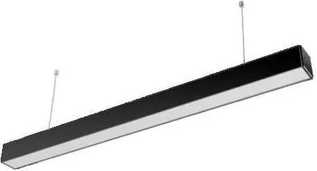 MAXLED LED Csillár zsinóron LED/40W/230V 120cm fekete MX0099