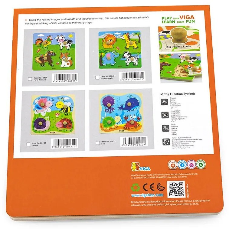Fa rovar puzzle Viga