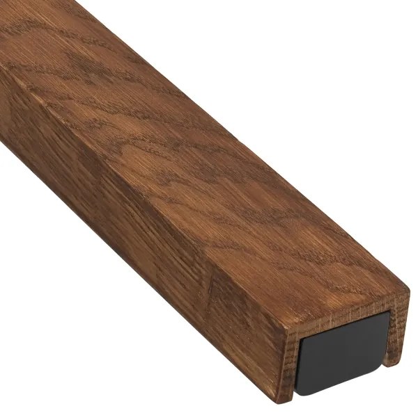 Brilagi-LED Fürdőszobai tükörmegvilágítás WOODY MIRROR LED/15W/230V IP44 tölgy/fekete