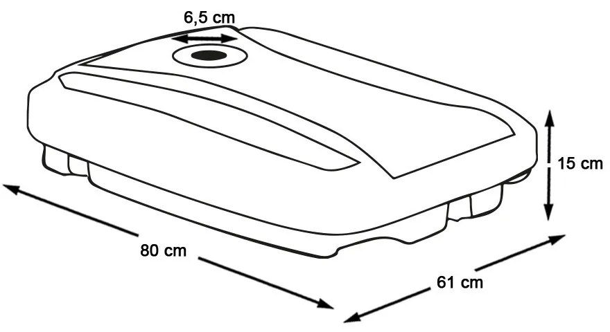 Tölthető napernyő talpak több típusban-függő napernyő talp, gurulós