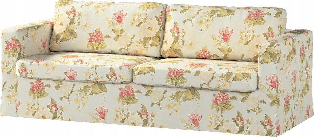 Karlstad 3 személyes kinyitható kanapé huzat Ikea sárga