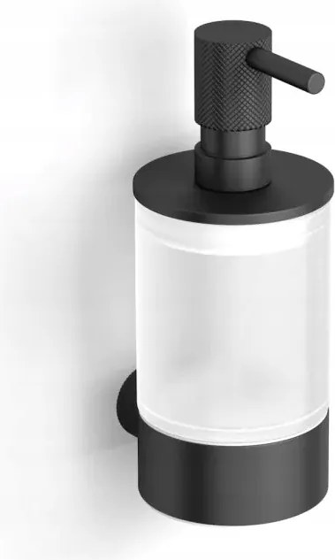 Folyékony szappan adagoló Stella Megan fekete Matt, matt üveg