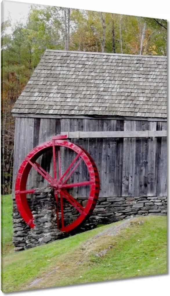 Vászonkép 80x120 Vízimalom