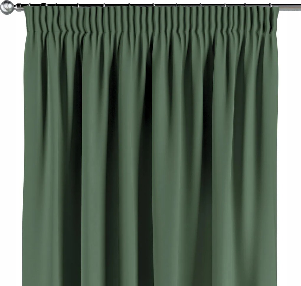 Függöny ráncoló szalaggal 1 db 140x260cm zöld