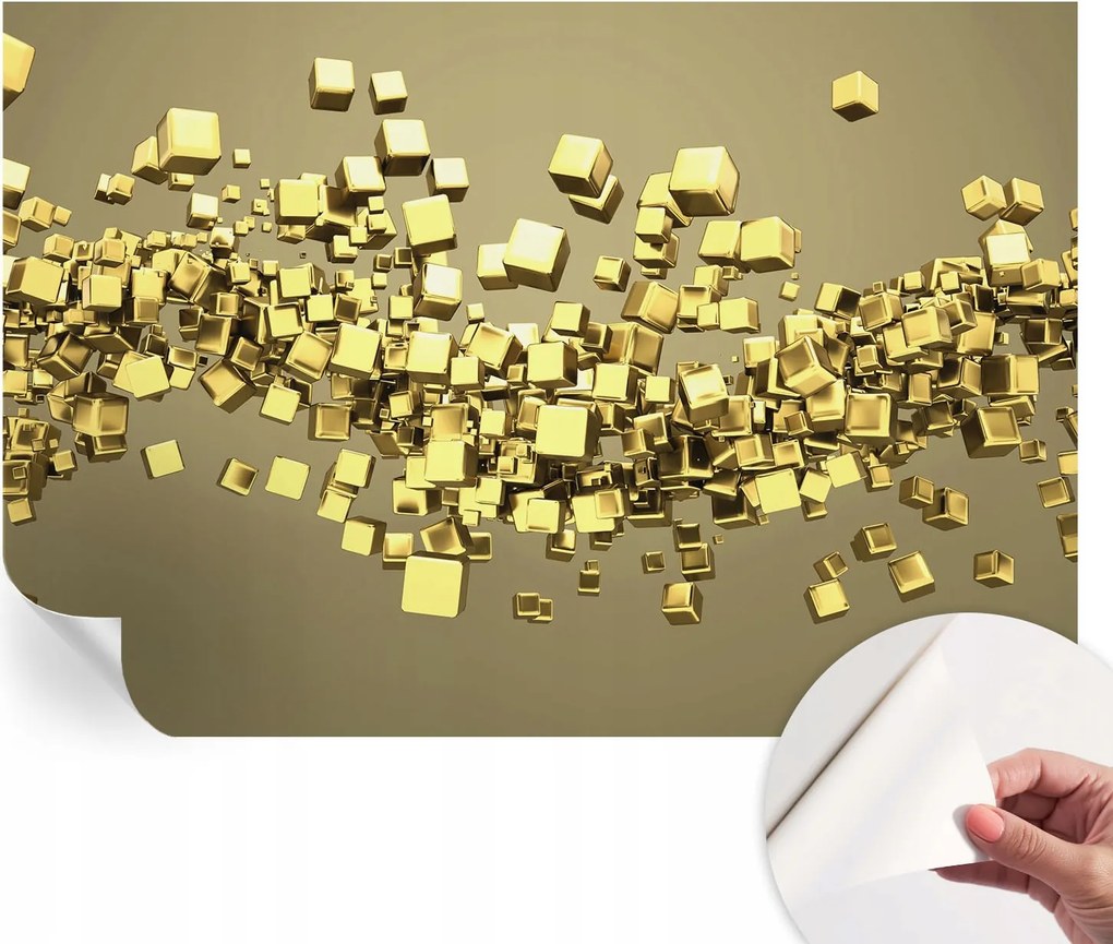 Fali fotótapéta Hálószobába Nappaliba Kreatív kockák 152x104 cm