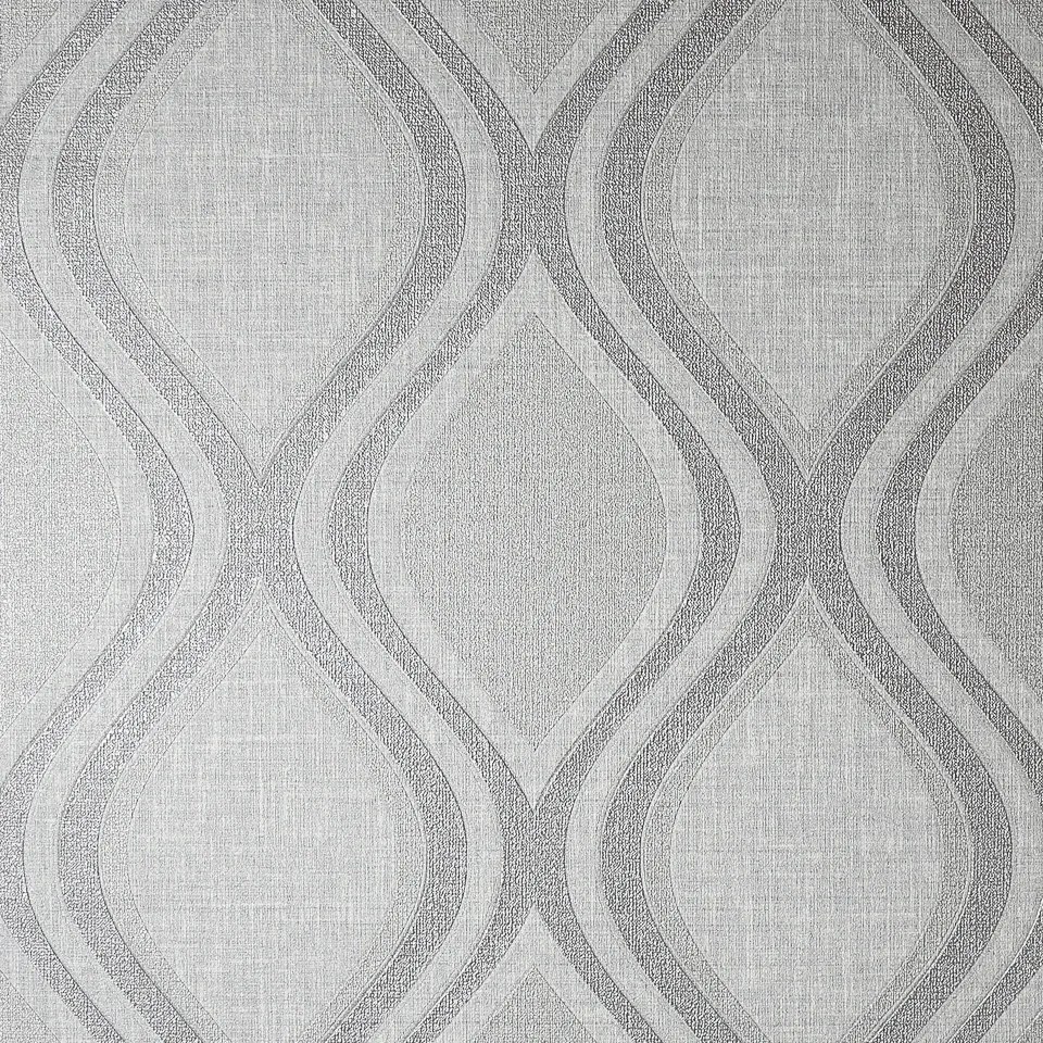 Arthouse Signature 1 Curve szürke geometrikus vlies tapéta – 295101