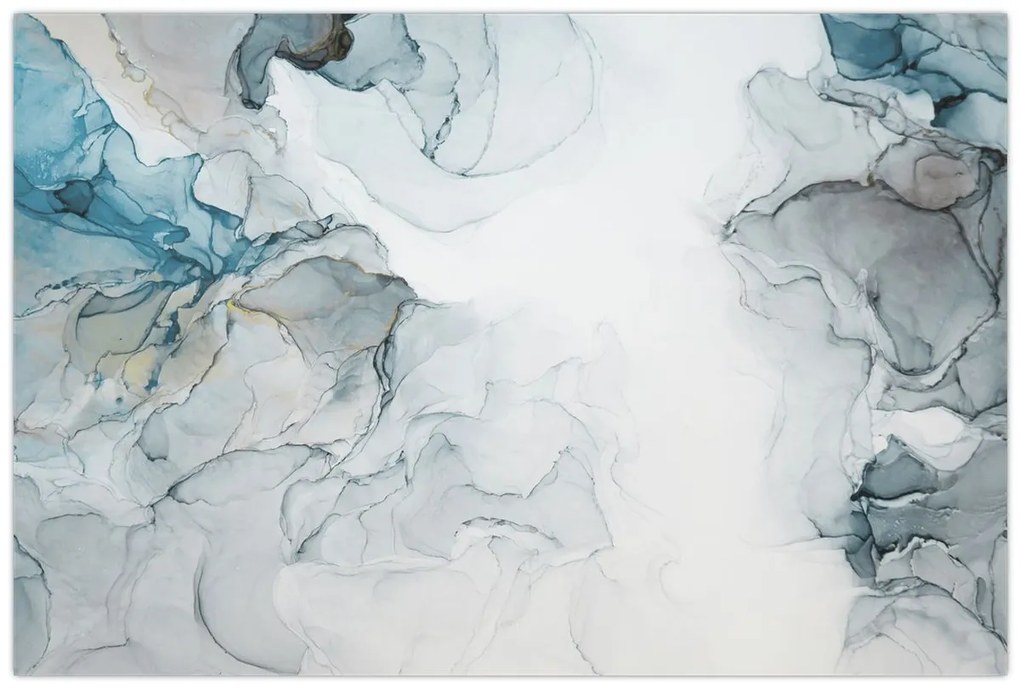Kép - Kék márvány (90x60 cm)