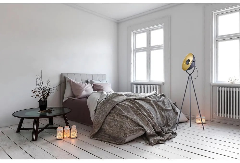 Chewy sötétszürke fém állólámpa, magasság 160 cm - Reality