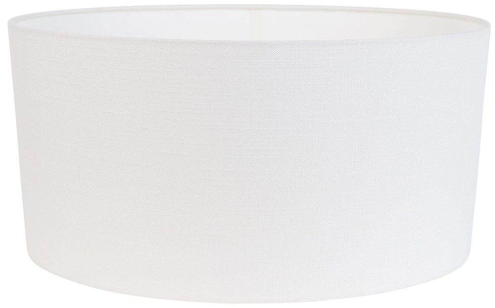 Lenvászon lámpabúra fehér ovális 50/33/25