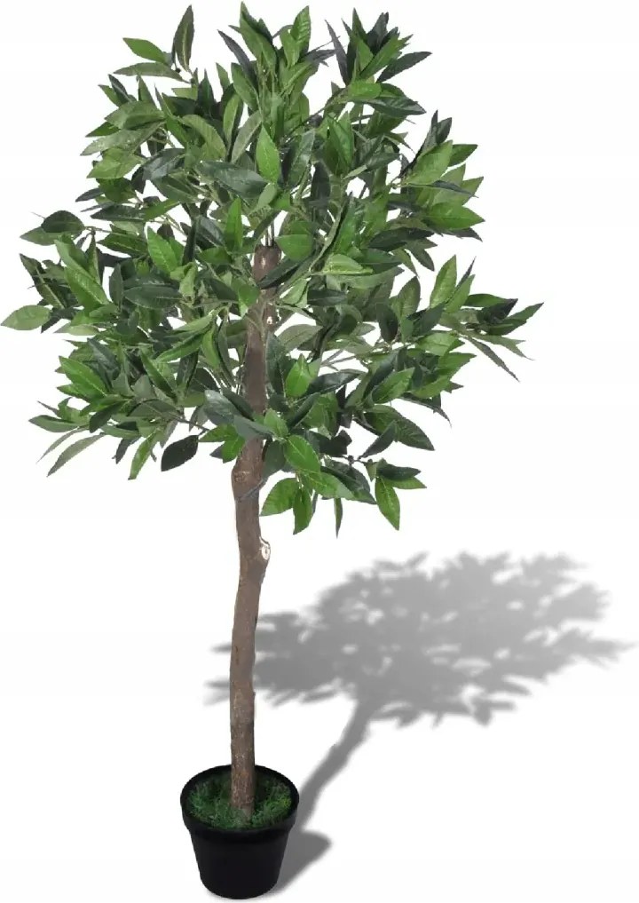 Mesterséges babérfa 120 cm-es cserépben