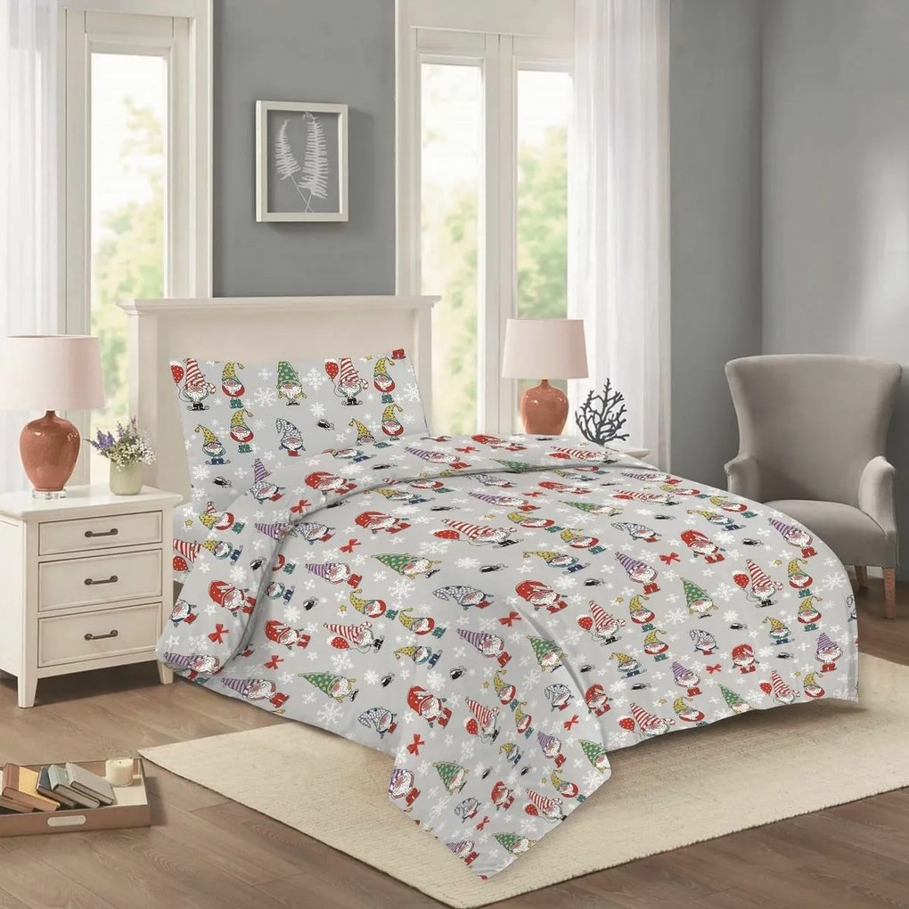 Nela 20 Gnome pamut , 140 x 200 cm, 70 x 90 cm