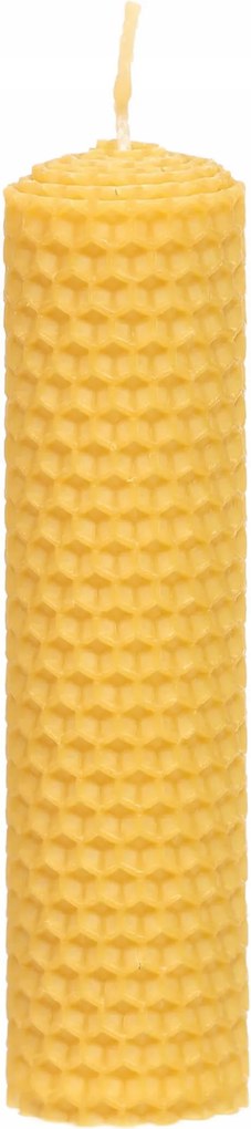Méhviasz tekercses gyertya 13/3 cm 100% Méhviasz Kígyó