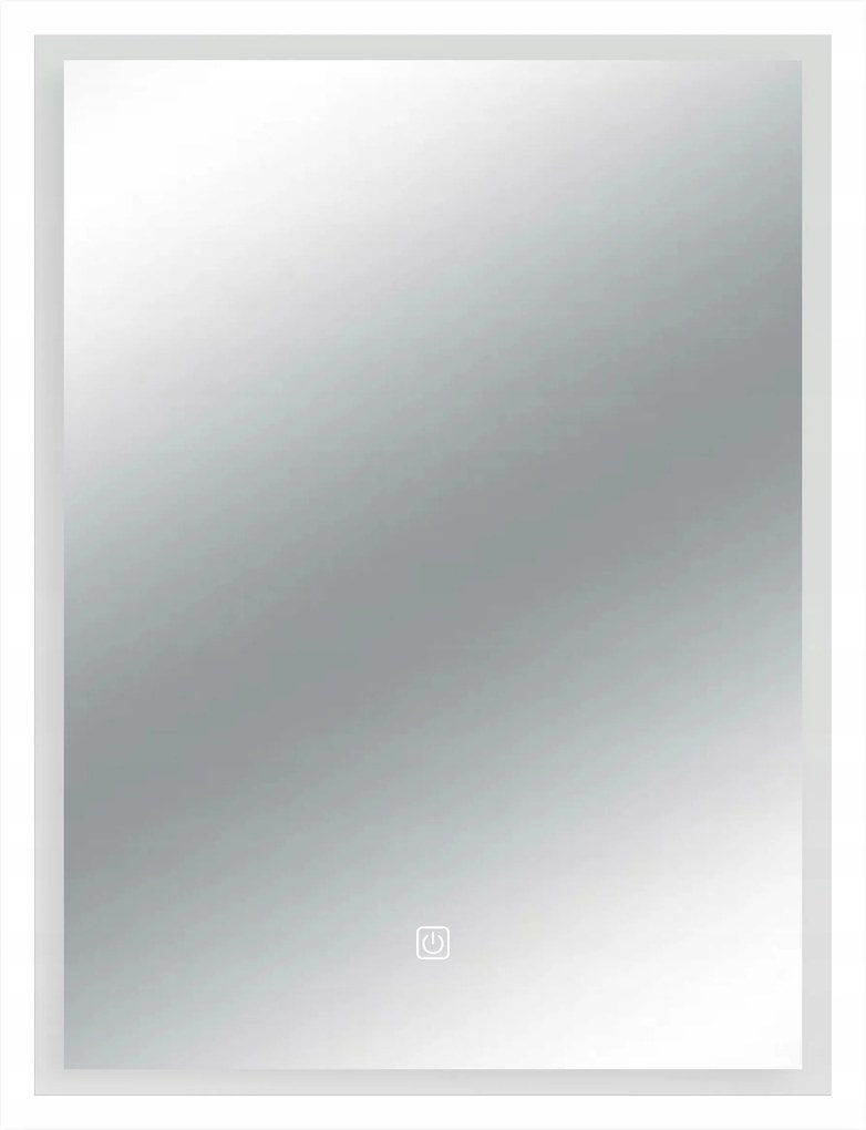 Balneo Led-es Megvilágított Tükör 39x50 cm Cosmo Téglalap Alakú Fürdőszobai