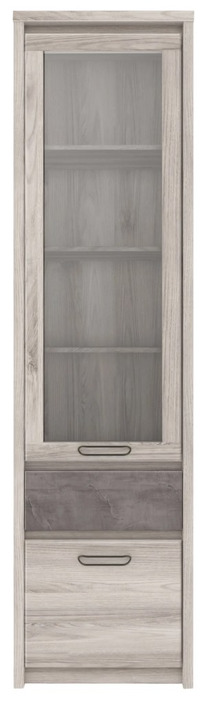 Vitrin Jolene 1D1W1S (nairobi gesztenye + onyx). 1052977