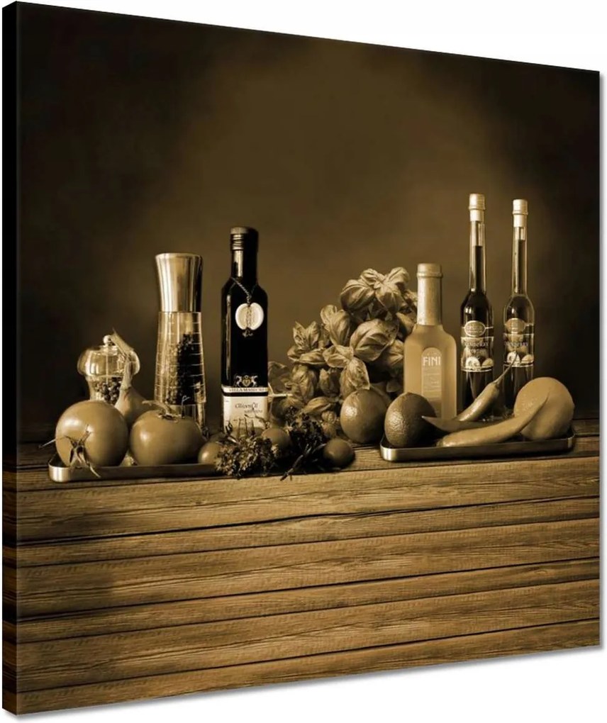 Vászonkép 40x40 Fűszerek a konyhába