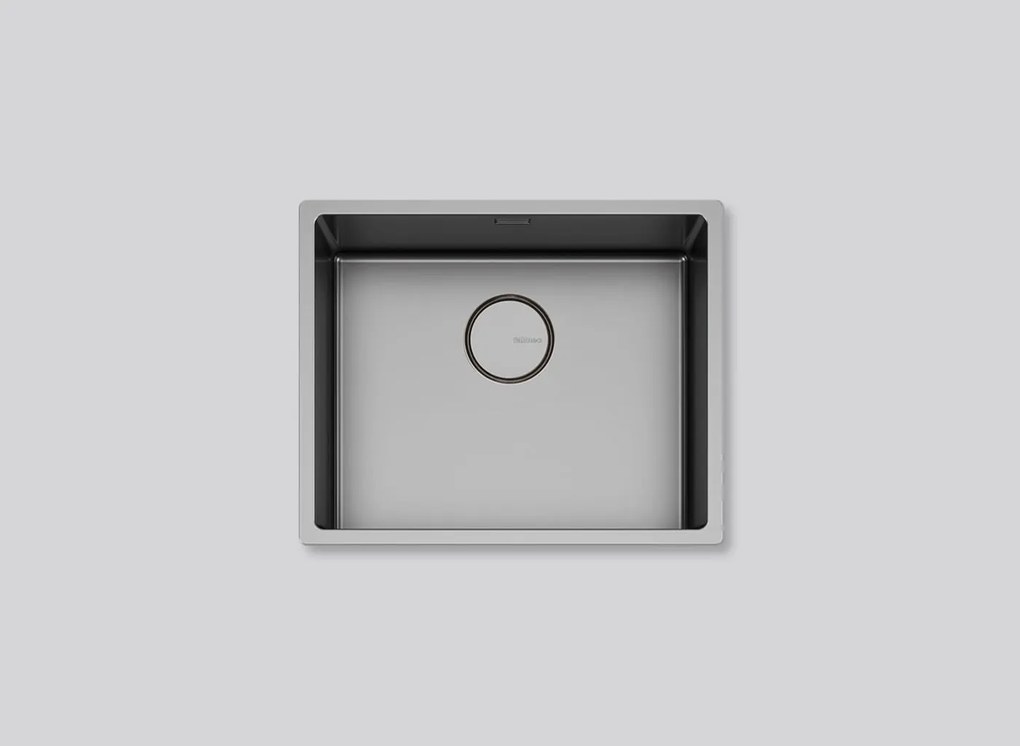 Falmec mosogató Como Pvd 50 Gunmetal egymedencés