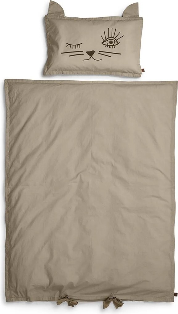 Elodie Ágynemű szett párnahuzat paplanhuzat 100x130cm Kindness Cat