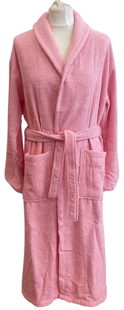 Frottír unisex fürdőköpeny Rózsaszín TiaHome - S/M