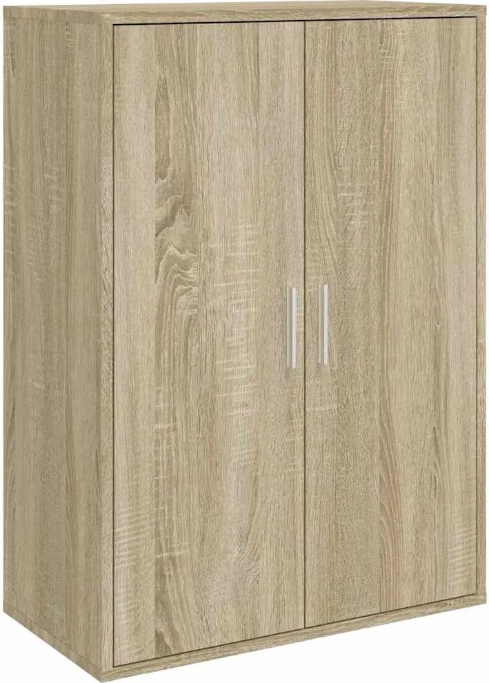 vidaXL sonoma tölgy színű szerelt fa tálalóasztal 60 x 31 x 84 cm