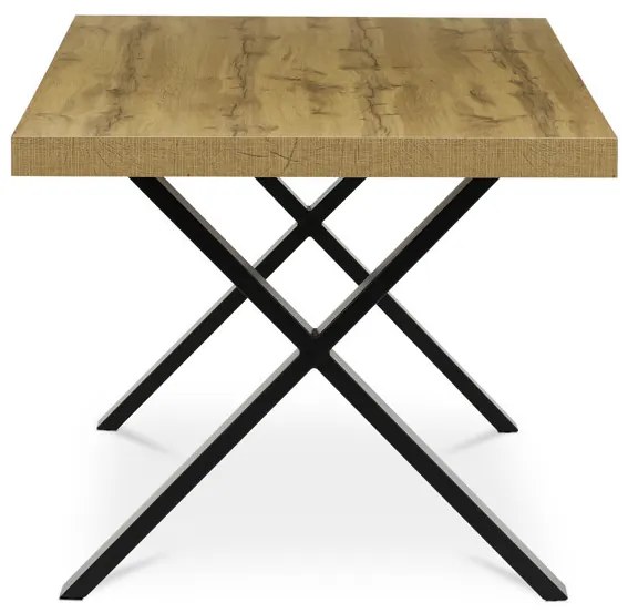 Tölgy Laminált Étkezőasztal 180×90 cm. HT-R5316 OAK