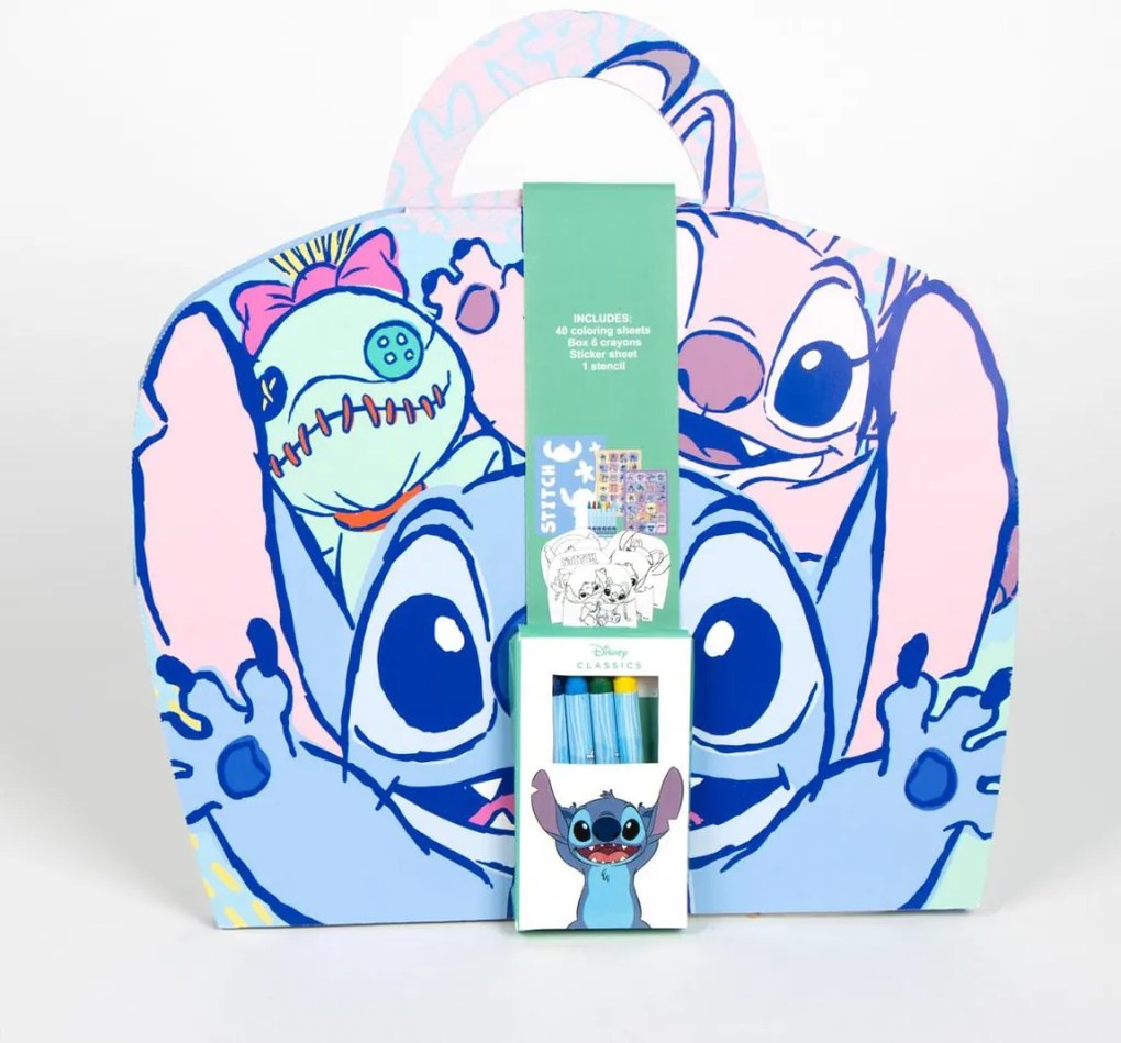 Disney Lilo és Stitch, A csillagkutya Universe színező, activity szett