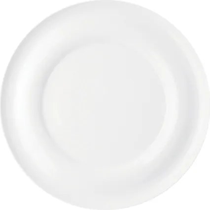 Porcelán Rak Lyra lapostányér átm.15 cm elefántcsont