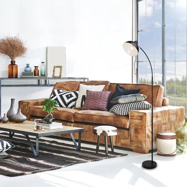 Rabalux 5240 - DARON állólámpa 1xE27/40W/230V fekete