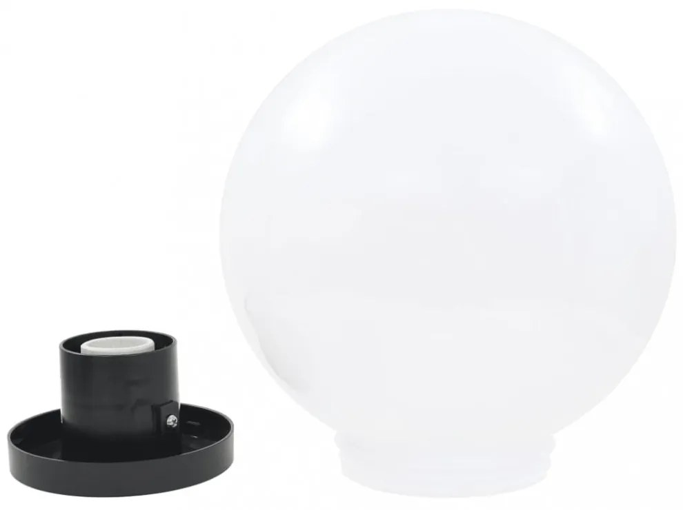 4 db LED gömblámpa 25 cm PMMA