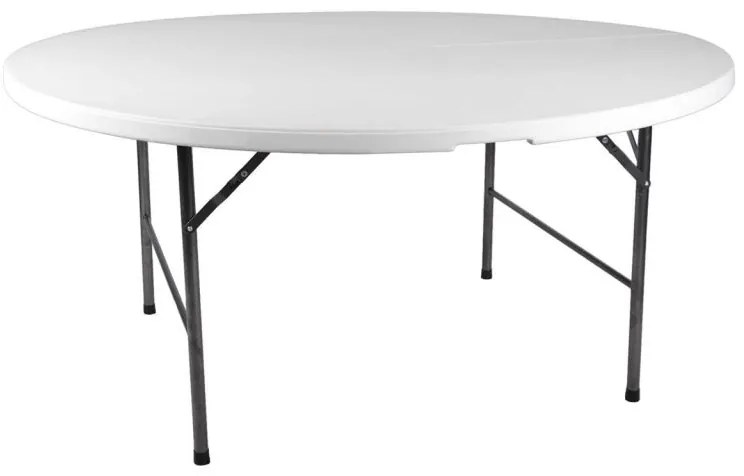 Kerti összecsukható körasztal