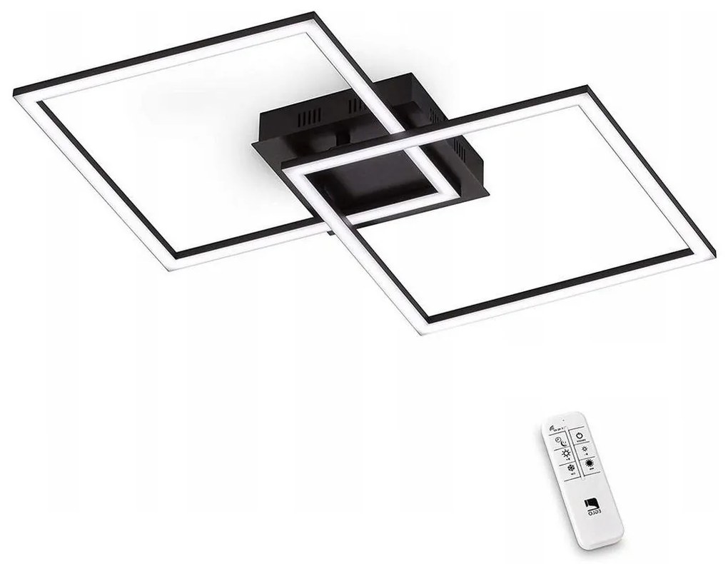 Eglo 75553 - LED Dimmelhető felületre szerelhető csillár PALMAVES LED/28W/230V 3000-6500K+távirányító