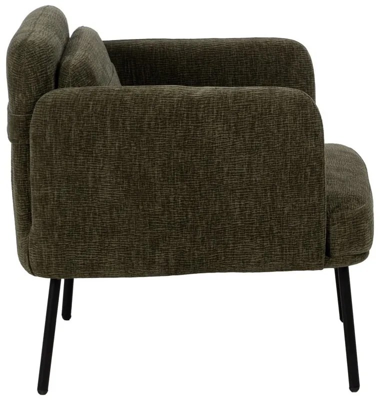 Zöld zsenília fotel Bind – Ixia