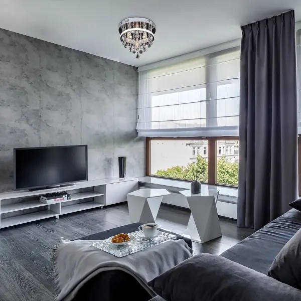 Rabalux 2236 - PALLAS kristály felületre szerelhető csillár LED/20W/230V + 3xE14/40W