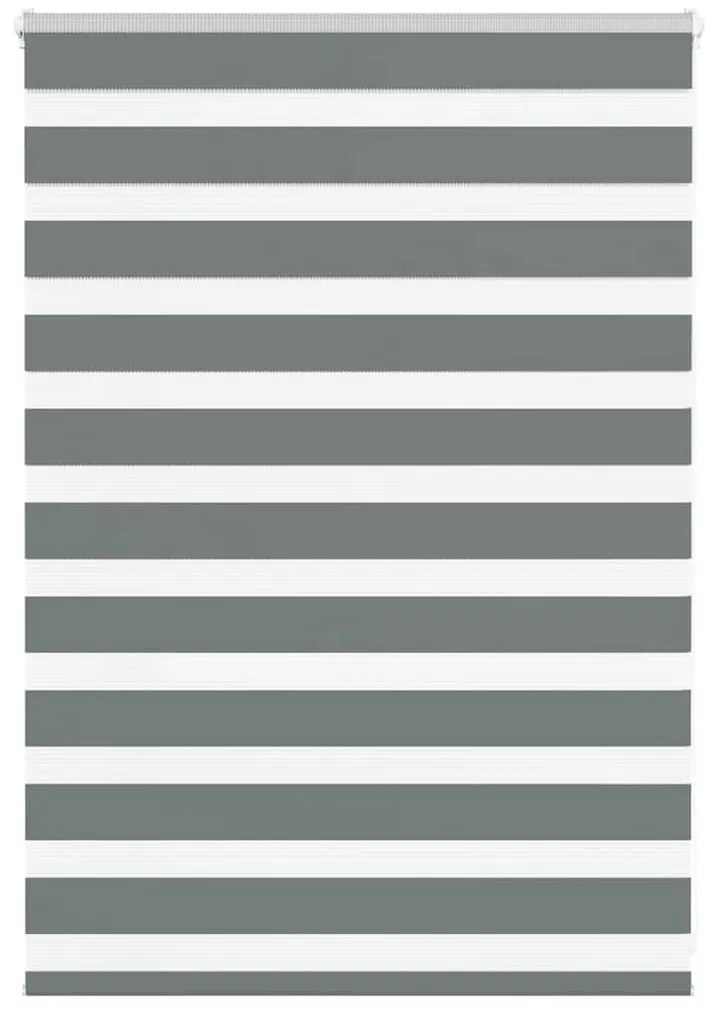 zebrafüggönnyel sötét szürke szövetszélesség 95,9 cm poliészter