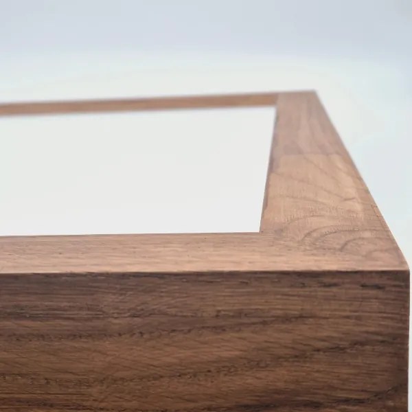 Brilagi-LED Dimmelhető lámpa WOODY FRAME LED/50W/230V tölgy 60x60 cm IP44 + távirányító