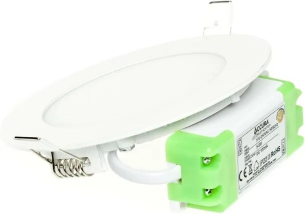 Led Süllyesztett Plafon Slim Mennyezeti Lámpa 6W