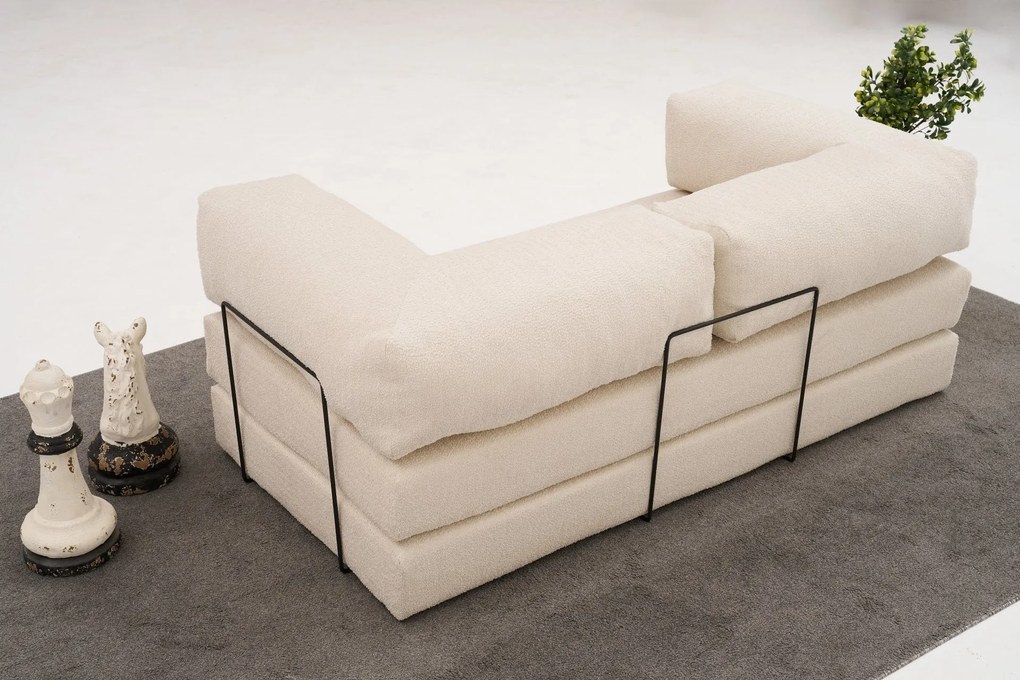 3 személyes kanapé Comfort - Krém v2