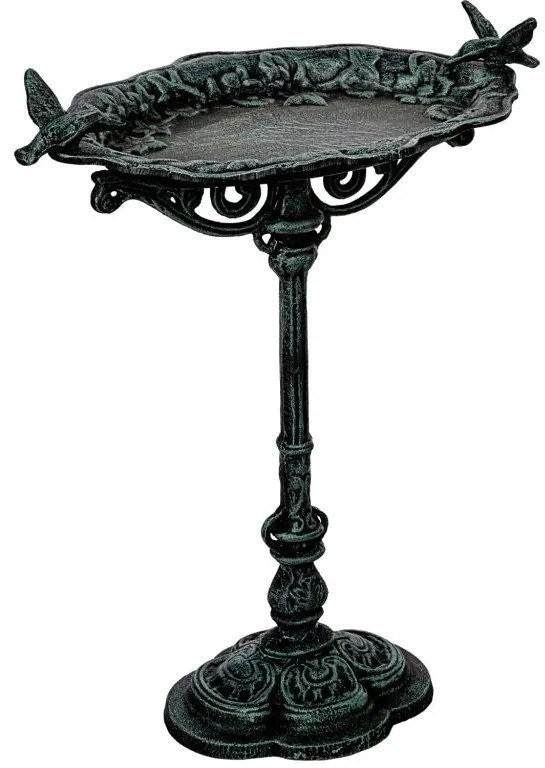STILISTA Öntöttvas madáritató 45 x 29 cm antik zöld